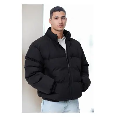 99887 Dewberry Oversize Mens Padding Jacket-BLACK 99888575