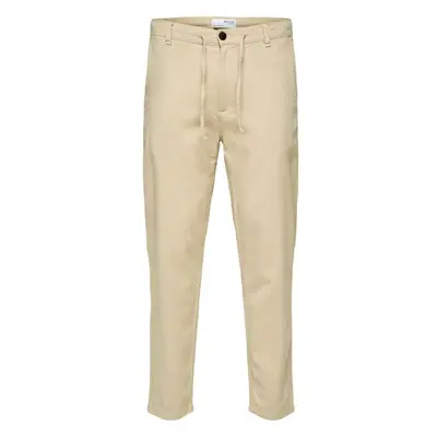 SELECTED HOMME Chino kalhoty Brody béžová 80772460