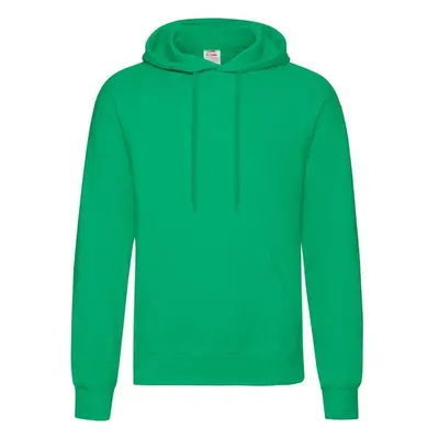 Green Mens Hooded Sweat Fruit of the Loom 86044895