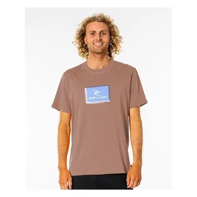 Tričko Rip Curl CORP ICON TEE Washed Peach 67383113