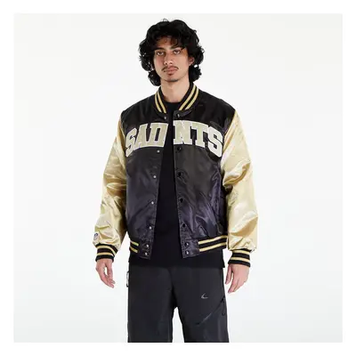 Bomber New Era New Orleans Saints NFL Satin Bomber Jacket UNISEX Black 89803613