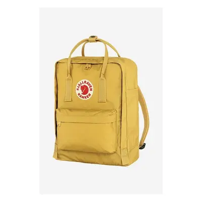 Batoh Fjallraven Kanken žlutá barva, velký, s aplikací, F23510.135-135 84017349