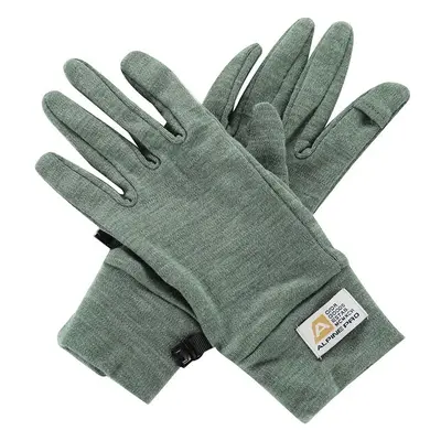 Rukavice z merino vlny ALPINE PRO SILASE loden frost zelená 99326617