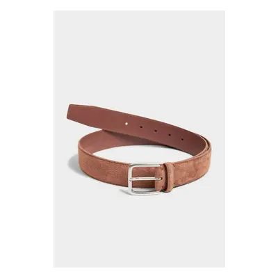 OPASEK GANT CLASSIC SUEDE BELT WEATHERED BROWN 84606282