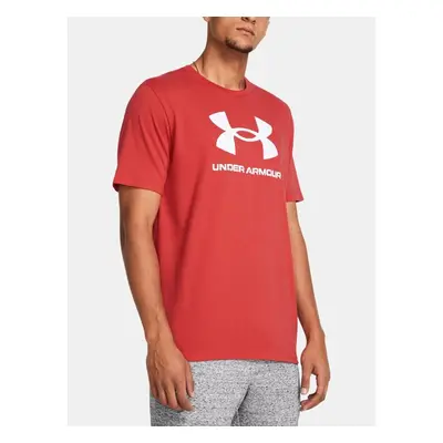 Under Armour Tričko UA SPORTSTYLE LOGO UPDATE SS-RED - Pánské 90347925