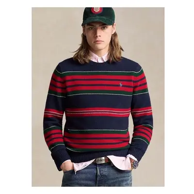 Vlněný svetr Polo Ralph Lauren pánský, modrá barva, 710948861 99540775