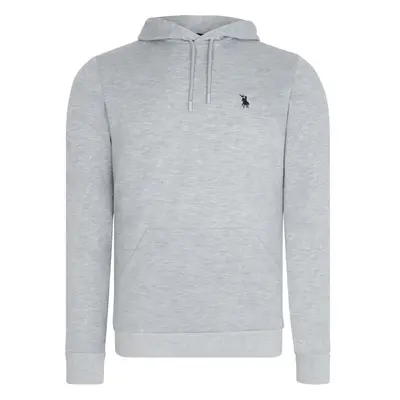 V4011 DEWBERRY MENS HOODED SWEATSHIRT-GREY 88822826