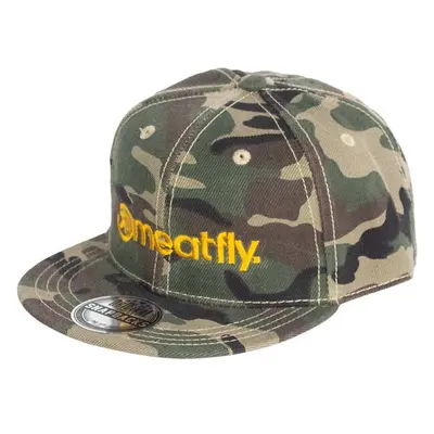 Meatfly dětská kšiltovka Alfy Snapback C - Camo | Maskáč 60677144