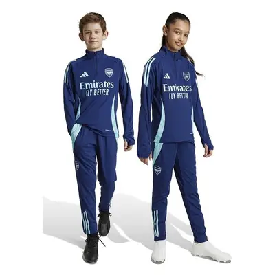 Dětské tepláky adidas Performance AFC TR PNT tmavomodrá barva, 95793405