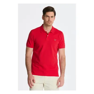 POLOKOŠILE GANT ORIGINAL PIQUE SS RUGGER BRIGHT RED 77082800