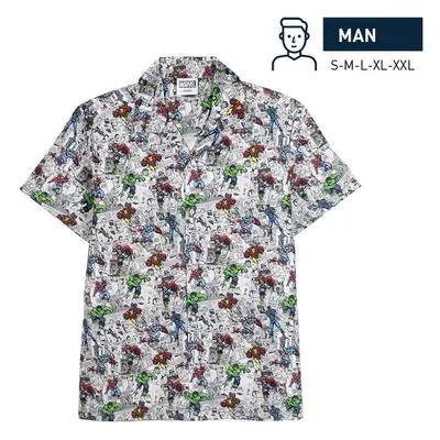 SHORT SHIRT POPELIN MARVEL 99599715