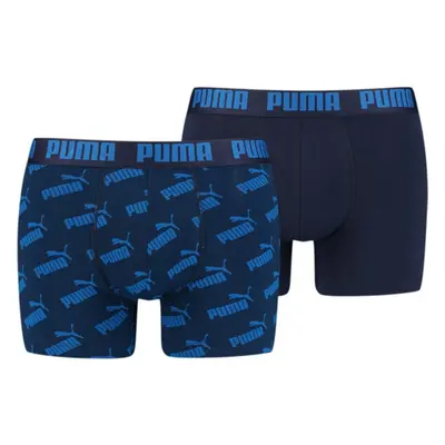 PUMA - PÁNSKÉ BOXERKY 2PACK MODRÉ 92918803