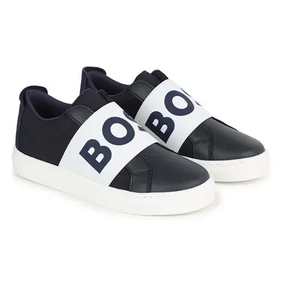 Dětské sneakers boty BOSS tmavomodrá barva 89453862