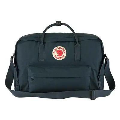 Batoh Fjallraven Kanken Weekender tmavomodrá barva, velký, hladký, 85108788