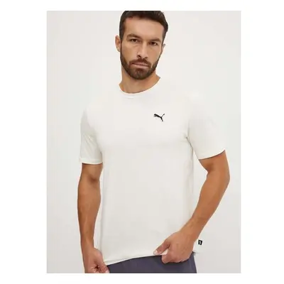 Bavlněné tričko Puma BETTER ESSENTIALS bílá barva, 675977 98871465