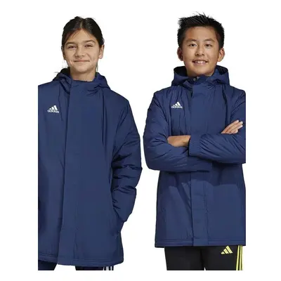 Dětská bunda adidas Performance tmavomodrá barva 83252098