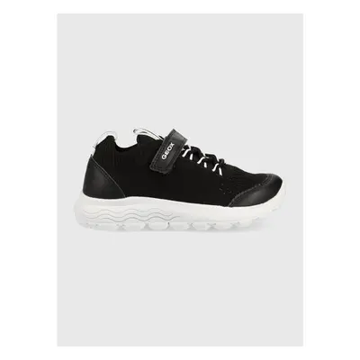 Dětské sneakers boty Geox černá barva 78375948