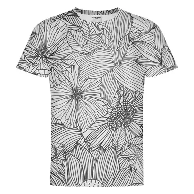 Bittersweet Paris B&W Flowers T-shirt – Black Shores 84722088