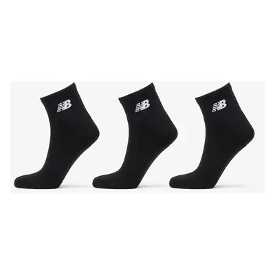 Ponožky New Balance Everyday Ankle Socks 3-Pack Black 99618303