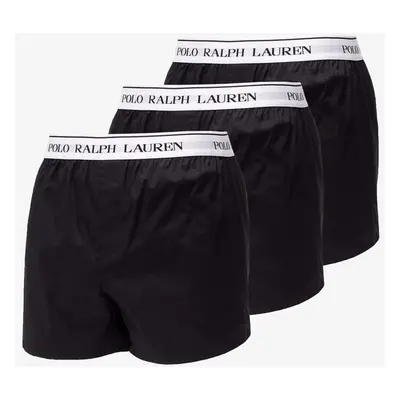 Boxerky Polo Ralph Lauren Stretch Cotton Slim Fit Trunks 3-Pack Black 95468160