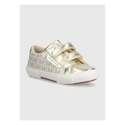 Dětské sneakers boty Michael Kors zlatá barva 90369966