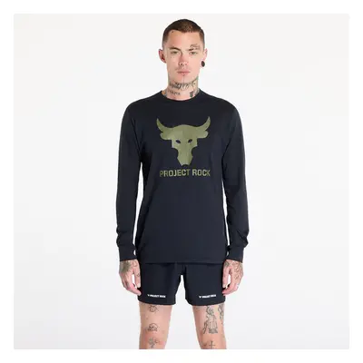 Tričko Under Armour Project Rock Brahma Bull Long Sleeve Tee Black/ 85842756