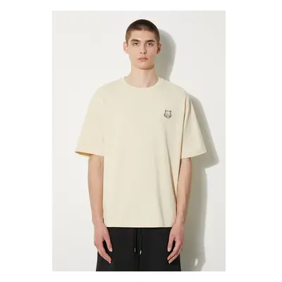 Bavlněné tričko Maison Kitsuné Bold Fox Head Patch Oversize Tee Shirt 92249428