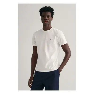 TRIČKO GANT SLIM SHIELD SS T-SHIRT WHITE 97832491