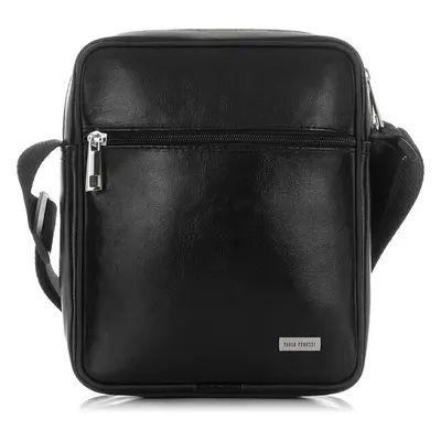 Kabelky od Hraběnky Praktické italské pánské crossbody PERUZZI; černá 64889526