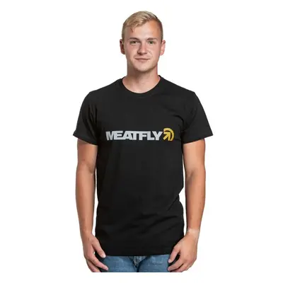 Meatfly pánské tričko Logex Grey/Black | Šedá | 100% bavlna 99802636