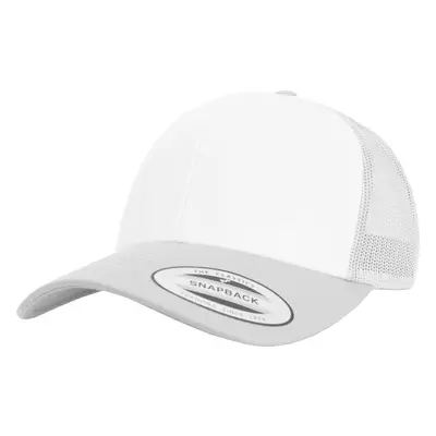 Flexfit Retro Trucker Barevné přední stříbrná/bílá/stříbrná 87529541