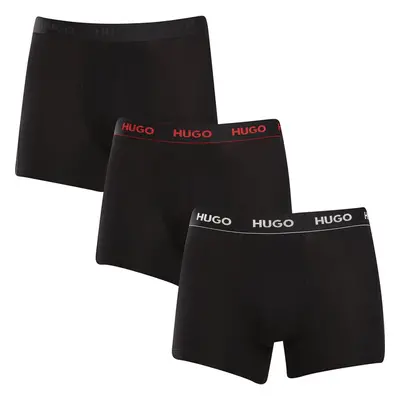 3PACK pánské boxerky HUGO černé (50517886 991) 100236980