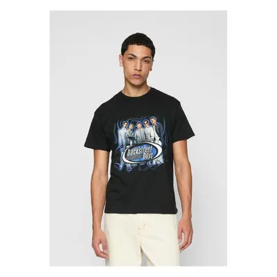 Merchcode Backstreet Boys Throwback Oval Tee černé 87560373