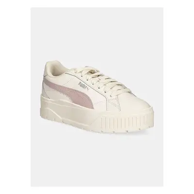 Dětské sneakers boty Puma Karmen II béžová barva, 398878 99019205