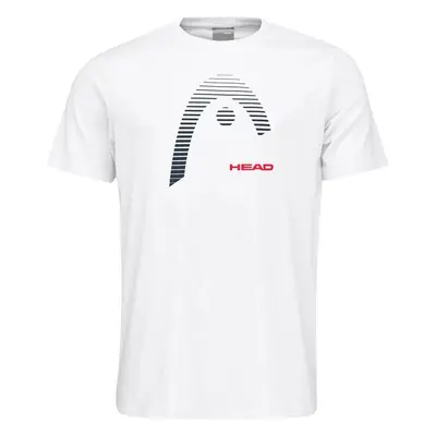 Dětské tričko Head Club Carl T-Shirt Junior White 140 cm 99600352