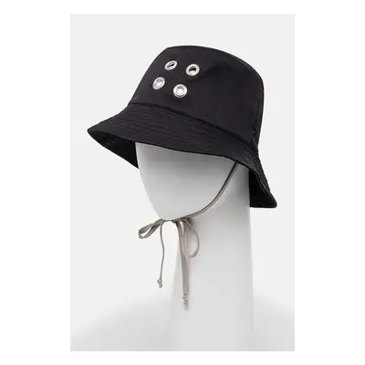 Oboustranný klobouk Rick Owens Gilligan Hat černá barva, DA02D2479 99910487