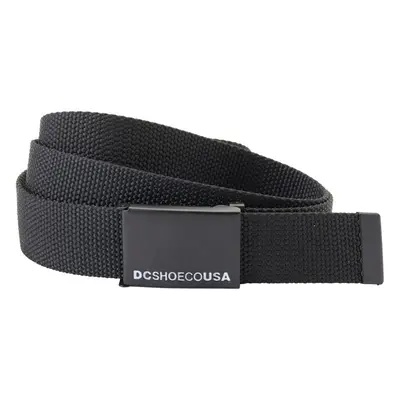 Dc shoes pánský pásek Web Belt 3 Black | Černá 66851796