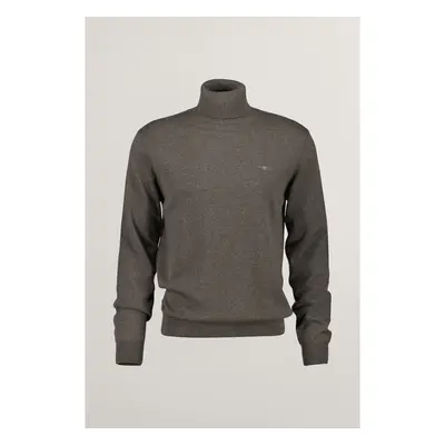 ROLÁK GANT CTN/WO ROLLNECK DARK HAZELNUT MELANGE 99210035