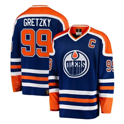 Dres Fanatics Breakaway Jersey NHL Vintage Edmonton Oilers Wayne 99076694