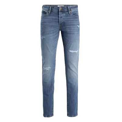 JACK & JONES Džíny GLENN ORIGINAL modrá džínovina 96074520