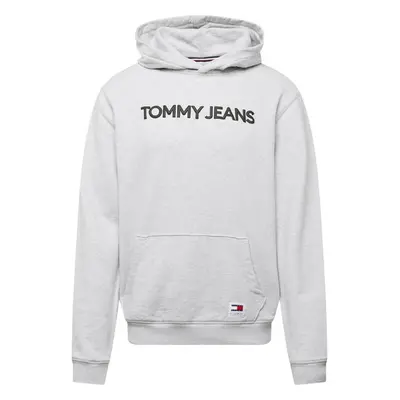 Tommy Jeans Mikina CLASSIC námořnická modř / šedý melír / červená / 98179993