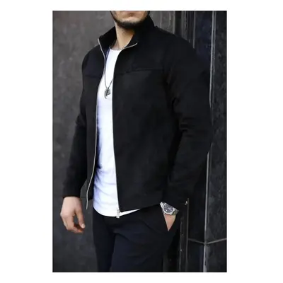 24285 Dewberry Suede Mens Jacket-BLACK 99898150