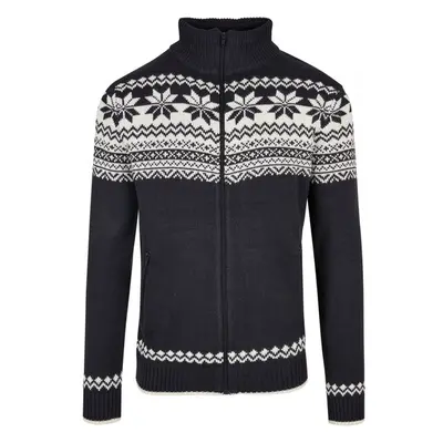 Pánský svetr Brandit Cardigan Norweger - modrý 100030447