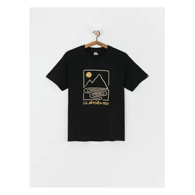 Quiksilver Qs Outline Mountains (black)černá 100266749