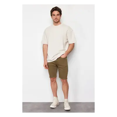 Trendyol Collection Muži Kraťasy Khaki 92494669