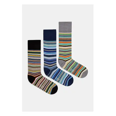 Ponožky Paul Smith 3-pack pánské, M1A-SOCK-JPACKM 99834068