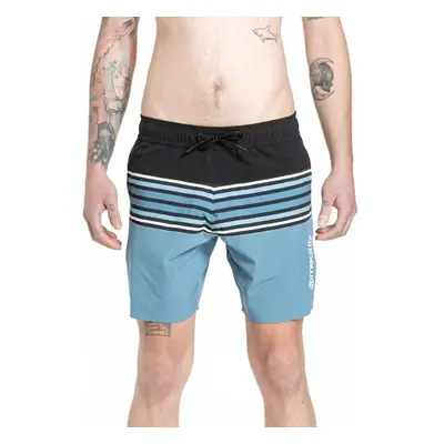 Meatfly pánské plavky Keith Boardshorts 17 Slate Blue | Modrá 93719899