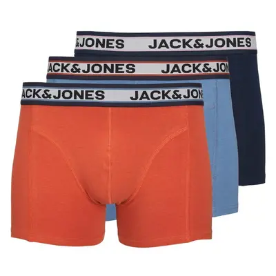 JACK & JONES Boxerky Marco světlemodrá / tmavě modrá / světle šedá / 88579830