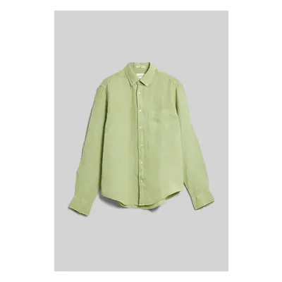 KOŠILE GANT REG GMNT DYED LINEN SHIRT MILKY MATCHA 89792018