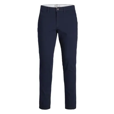 Jack & Jones Plus Chino kalhoty JPSTMarco JJDave námořnická modř 84281241